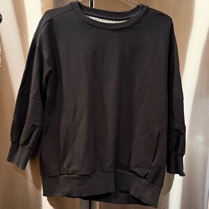 By Malene Birger Black Crewneck Sweatshirt